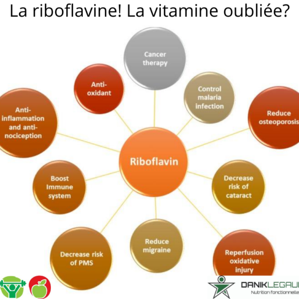 Danik Legault Naturopathe La Riboflavine La Vitamine Oubliée