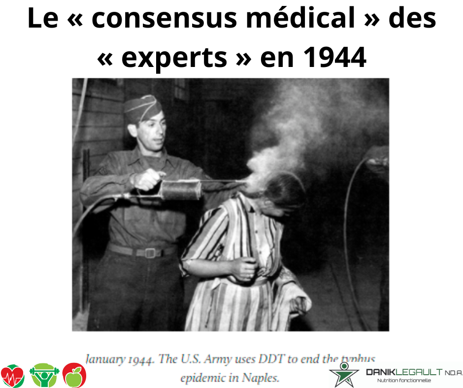danik legault naturopathe le «consensus médical» des «experts» en 1944