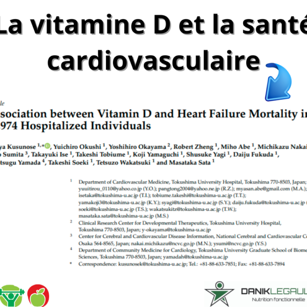 danik legault naturopathe la vitamine d et la santé cardiovasculaire