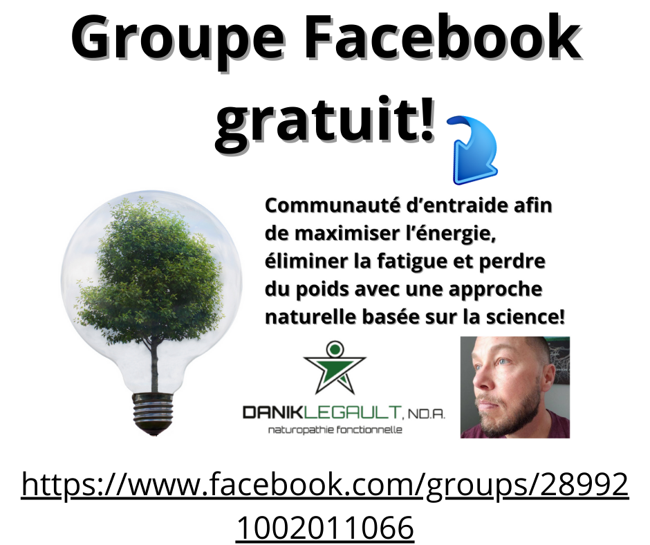 danik legault naturopathe groupe facebook gratuit